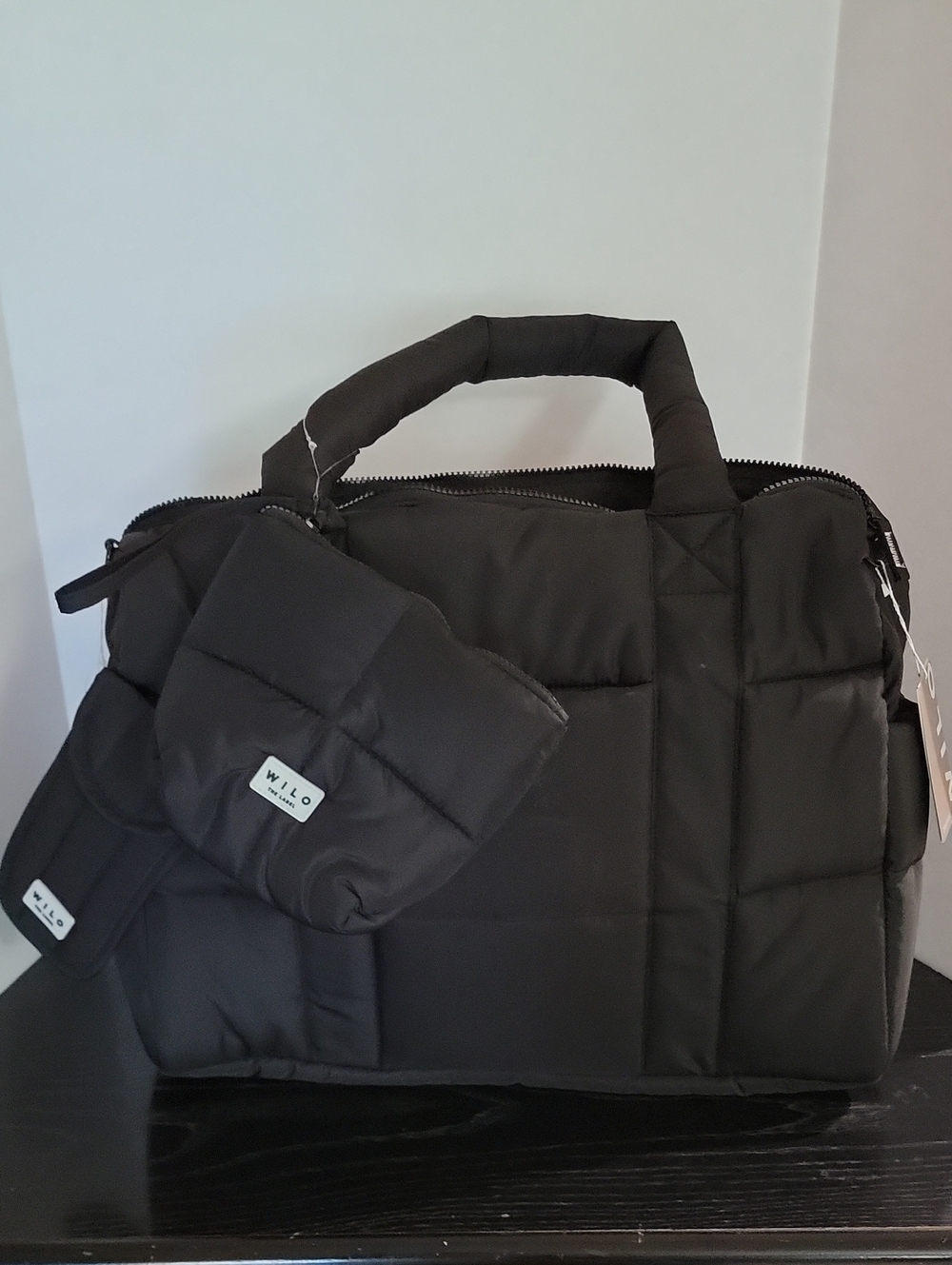 Wilo the Label Black Core Weekender Bag